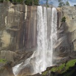 Vernal Falls from Mist Trail