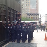Police Detail at Roll Call, Lower Manhattan